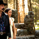 Tim Rozon and Dominique Provost-Chalkley in Syfy's Wynonna Earp